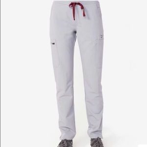 Figs Cement Yola Skinny scrub pants